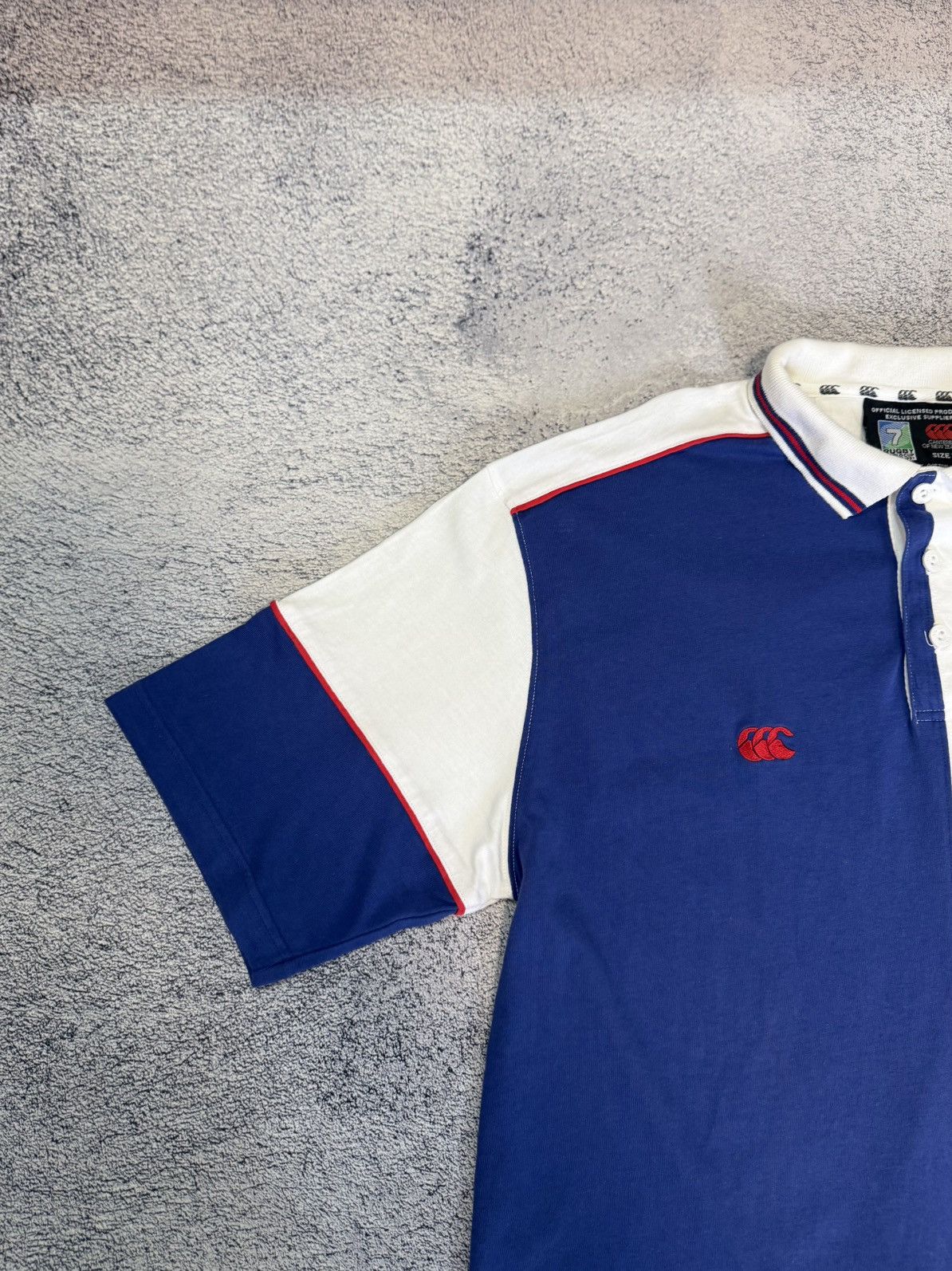 Canterbury of New Zealand Vintage Canterbury Rugby Polo Hong Kong 1997 World Cup XL Size US XL / EU 56 / 4 - 5 Thumbnail