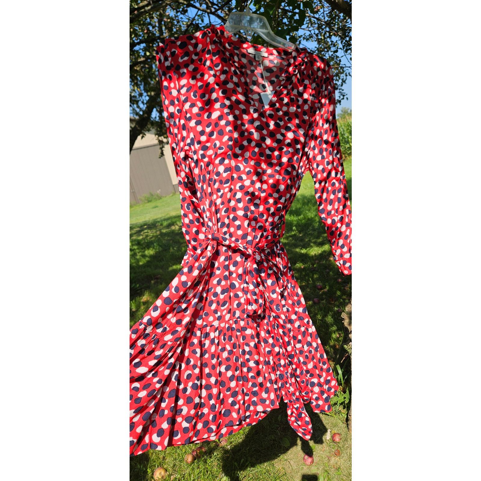 Assembly New York Free Assembly Swing Shift Dress, Size XL, Can Tie at Waist Size XL / US 12-14 / IT 48-50 - 4 Thumbnail