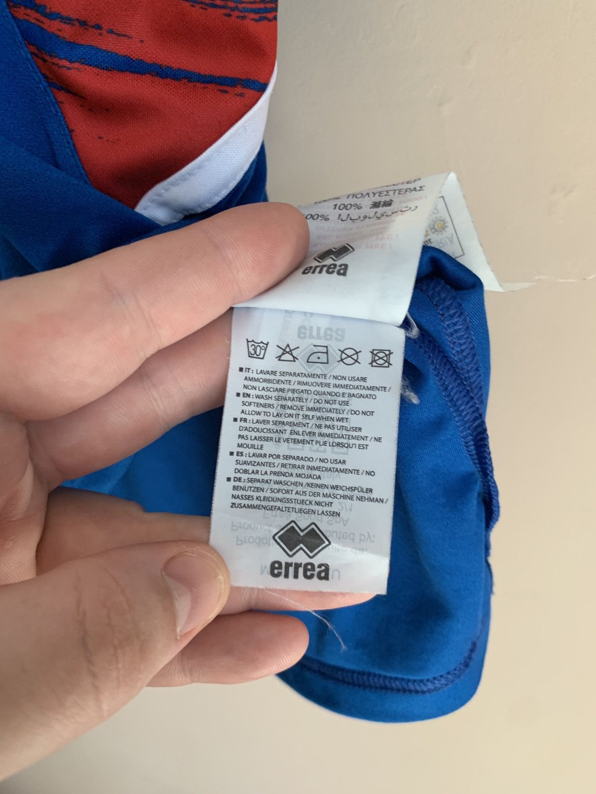 Errea Middlesbrough Football Shirt Errea Soccer Jersey Size XXL Size US XXL / EU 58 / 5 - 13 Thumbnail