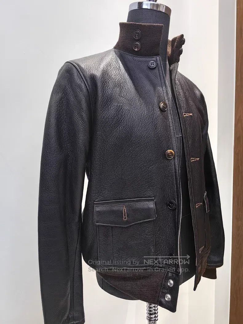 The Real McCoy's The Real McCoys A1 leather coat Size US XXS / EU 40 - 3 Thumbnail
