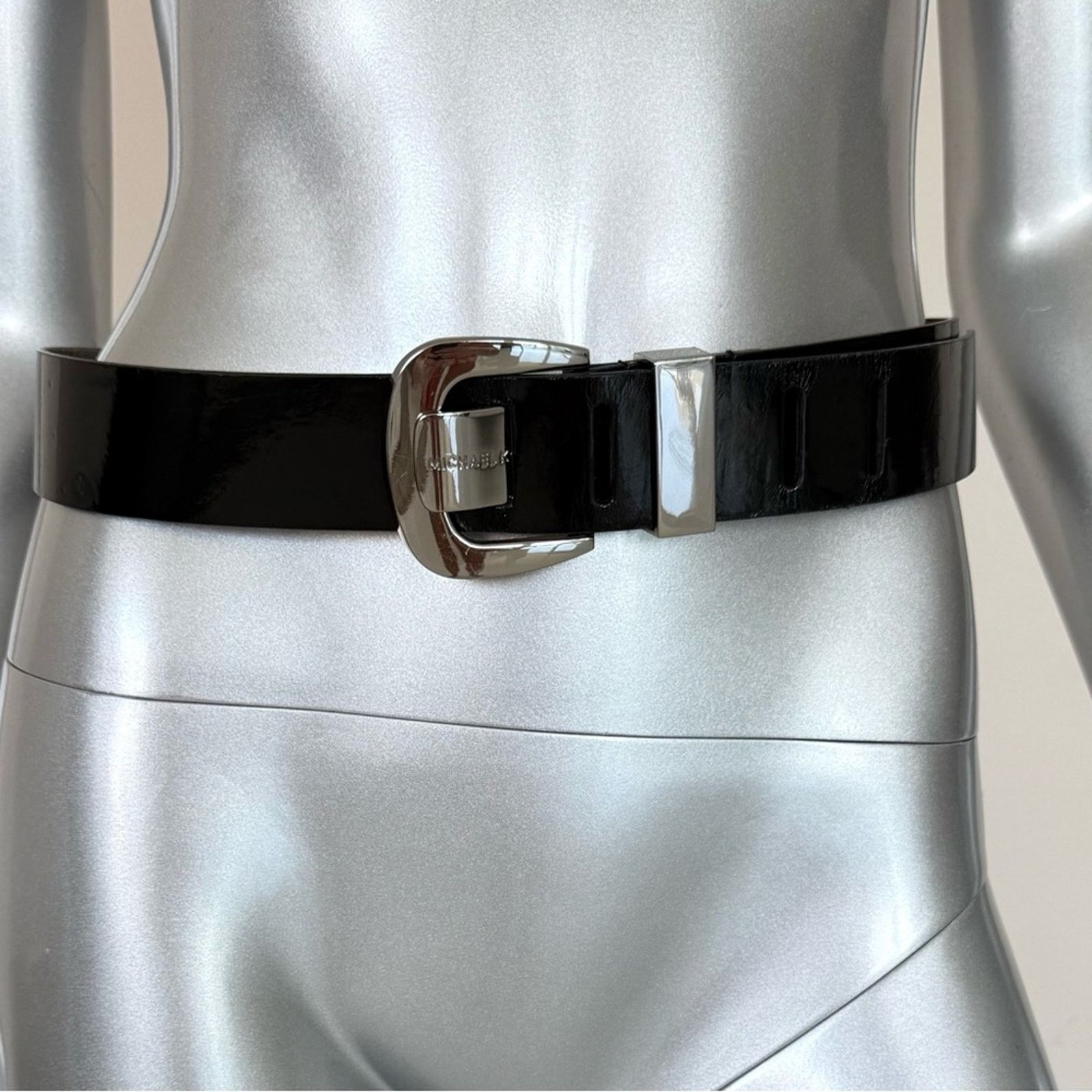 Michael Kors Michael Kors women black belt size 36 inches Size ONE SIZE - 1 Thumbnail