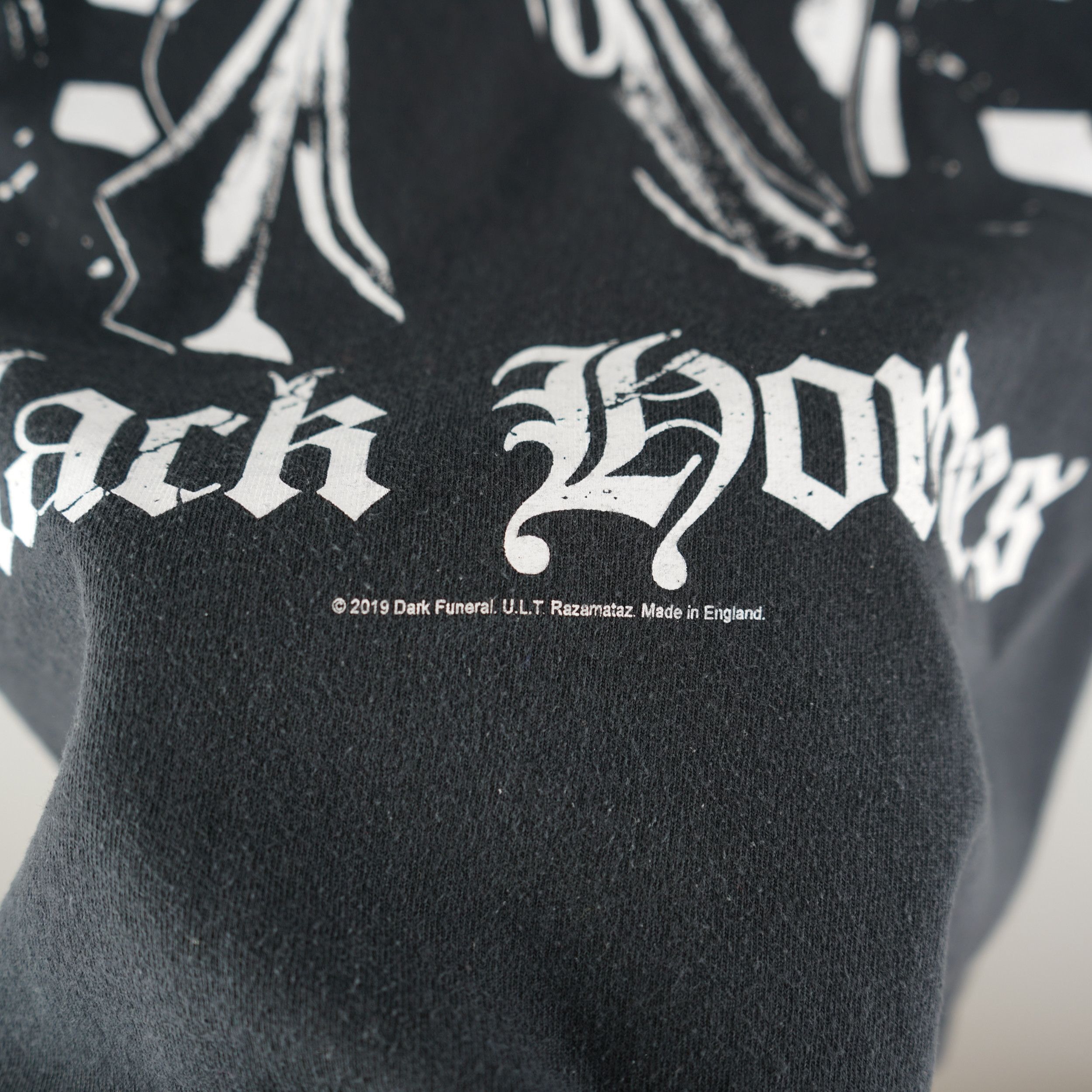 Band Tees × Vintage 2019 Dark Funeral Concert T-Shirt Black Metal Size US M / EU 48-50 / 2 - 6 Thumbnail