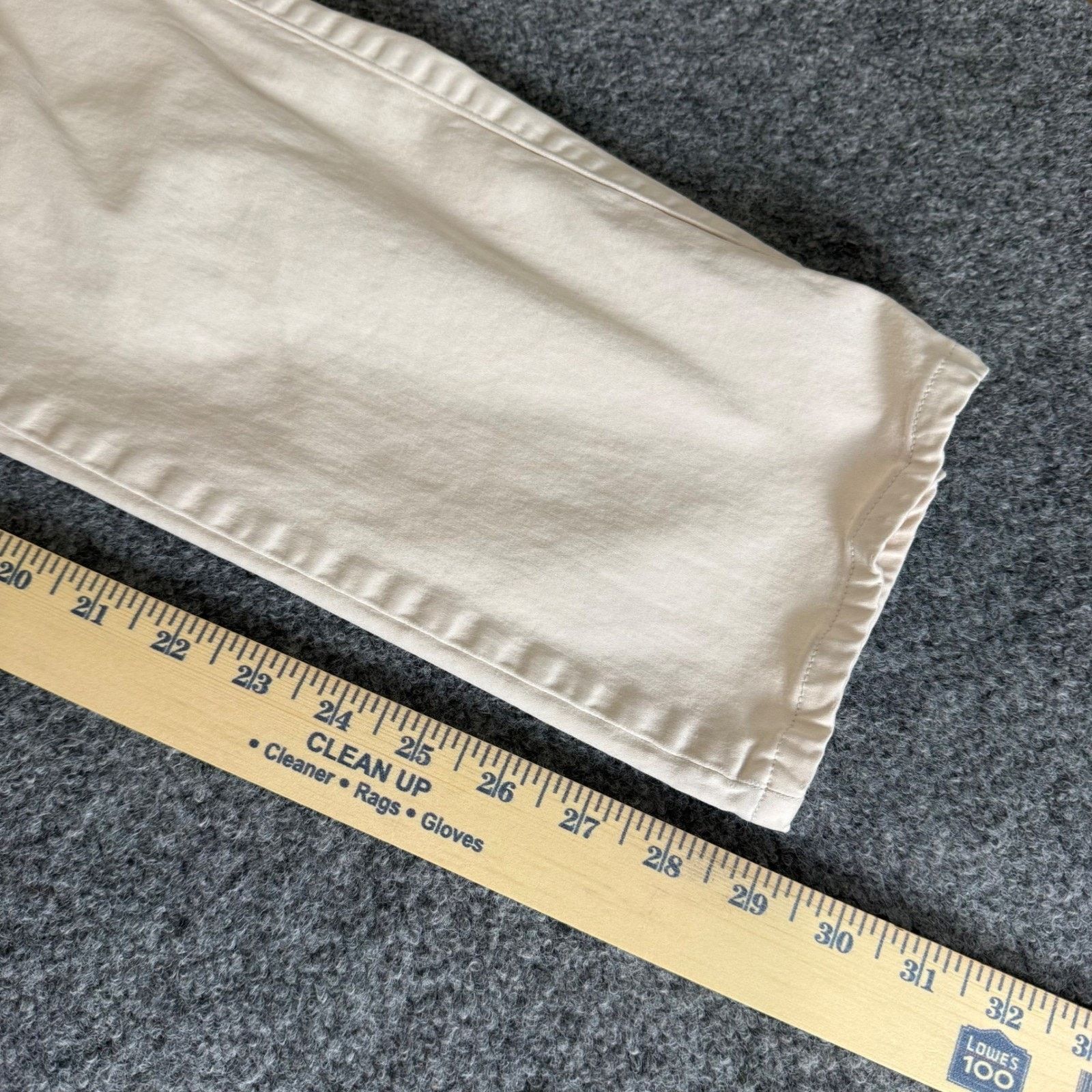 Peter Millar Peter Millar Ultimate Sateen 5-Pocket Pant Mens 35x29 Beige Size US 35 - 7 Thumbnail
