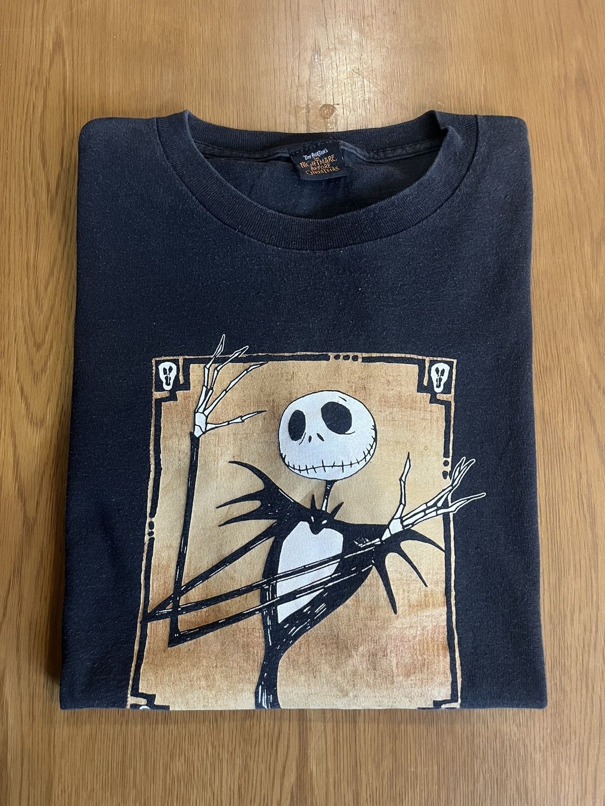 Warner Bros Vintage The Night Mare Before Christmas Bone Daddy 00’s Tee Size US XL / EU 56 / 4 - 1 Thumbnail