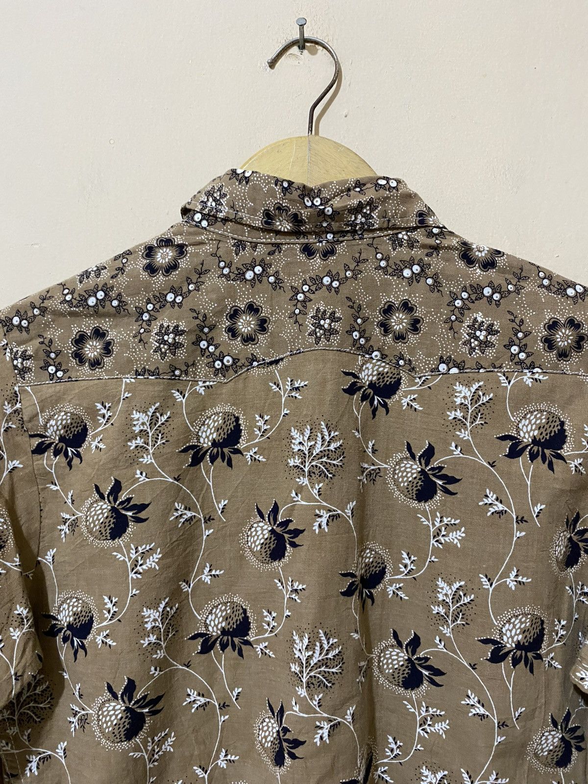 Japanese Brand Hysteric Glamour Paisley Button Shirt Size ONE SIZE - 11 Thumbnail