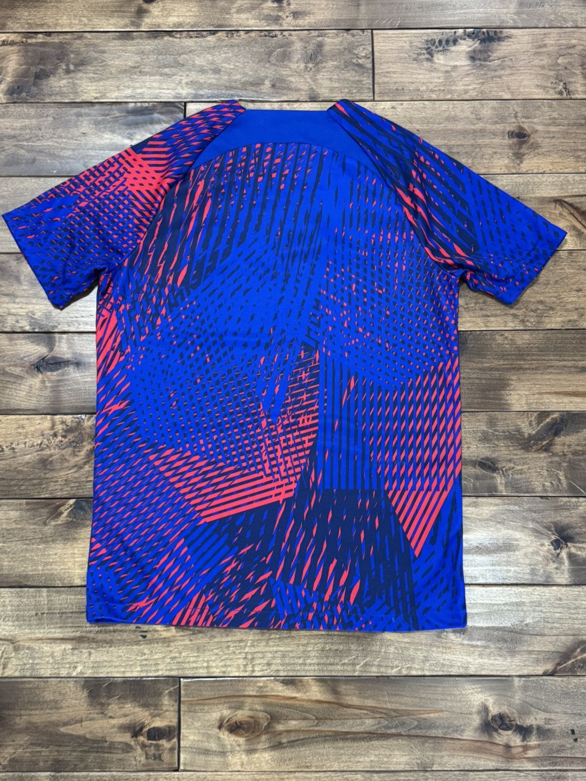 Nike Nike PSG Paris Saint-Germain FA22 Pre-Match Training Top Size US M / EU 48-50 / 2 - 2 Thumbnail