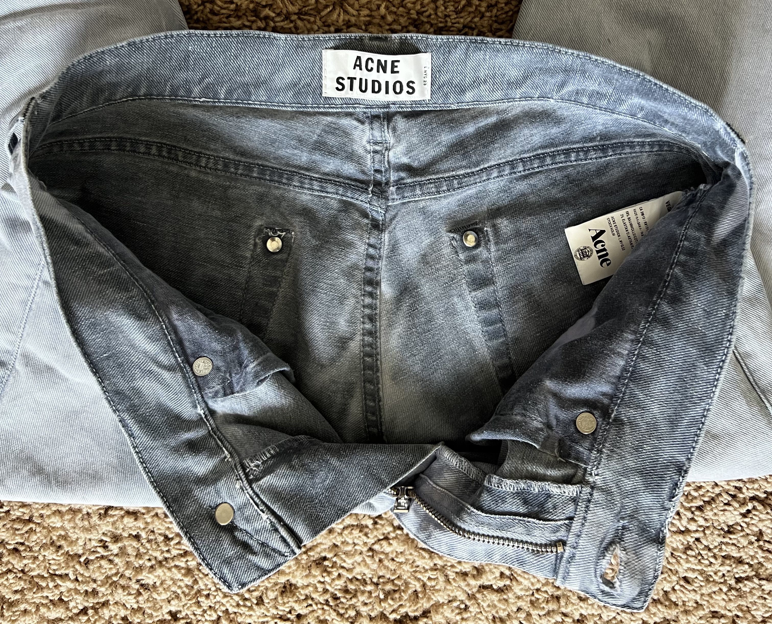 Acne Studios Acne Studios Vega Hand Dye Sky Denim Size US 30 / EU 46 - 5 Thumbnail