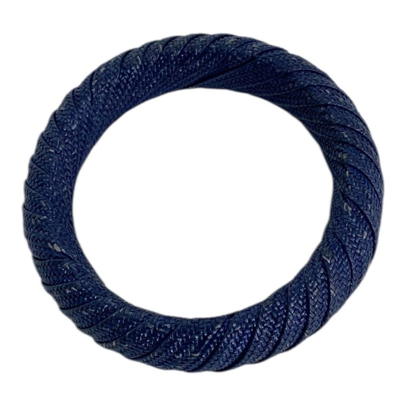 Other Vintage Blue Wrapped Thick Nautical Bangle Bracelet Size ONE SIZE - 3 Thumbnail