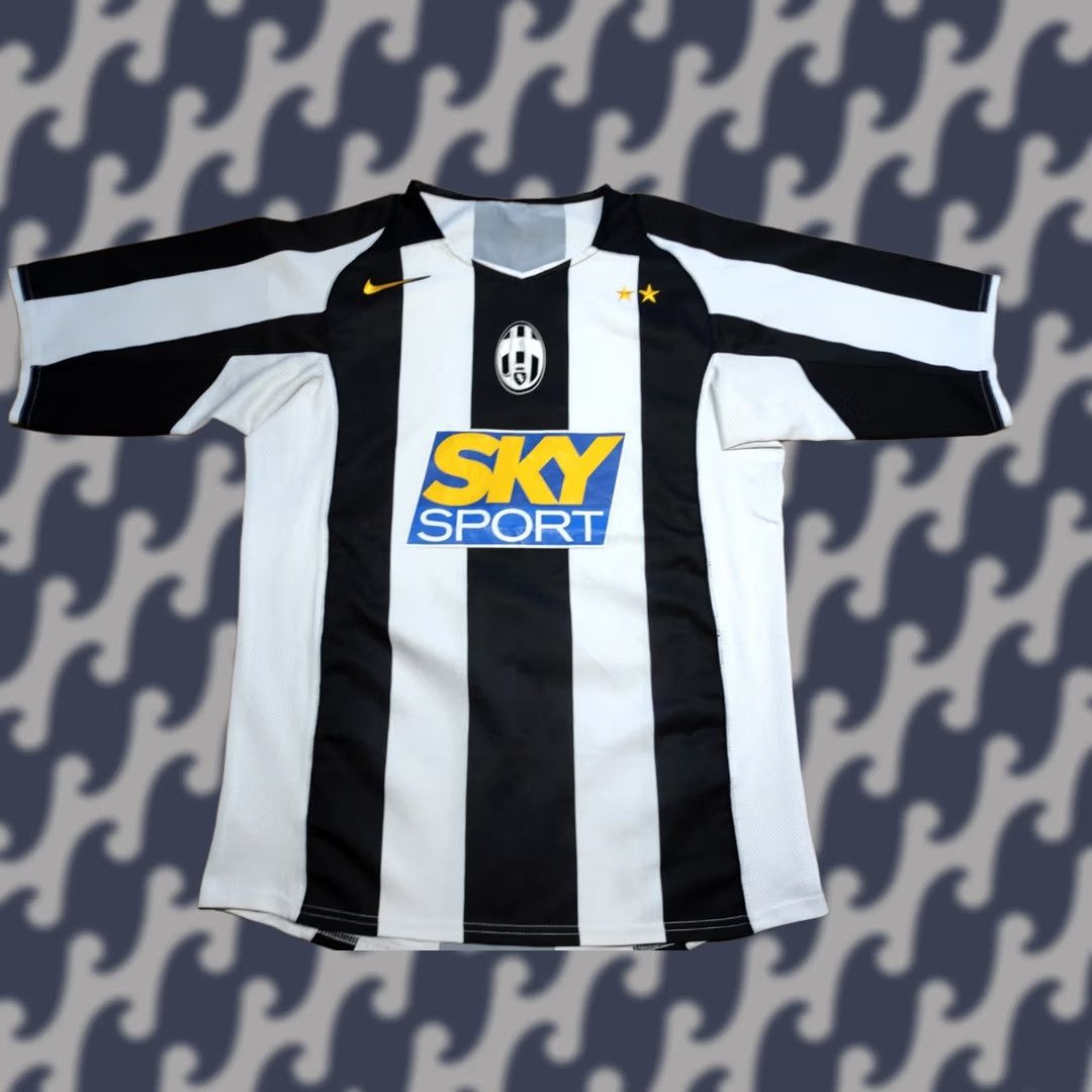 Nike Juventus 2004 2005 Home Mens Football Jersey Nike Shirt M Multicolor Short Sleeve Jersey Size US M / EU 48-50 / 2 - 1 Thumbnail