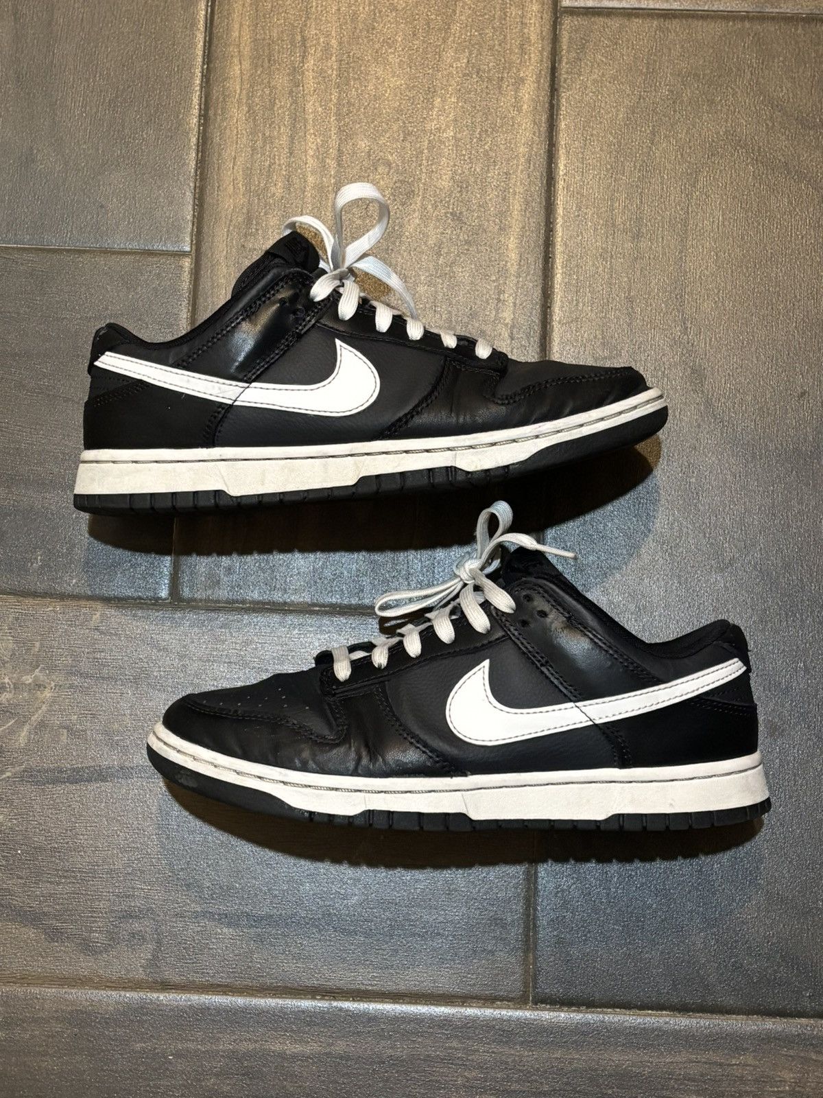 Nike Size 7.5 - Nike Dunk Low Black Panda Size US 7.5 / EU 40-41 - 1 Thumbnail