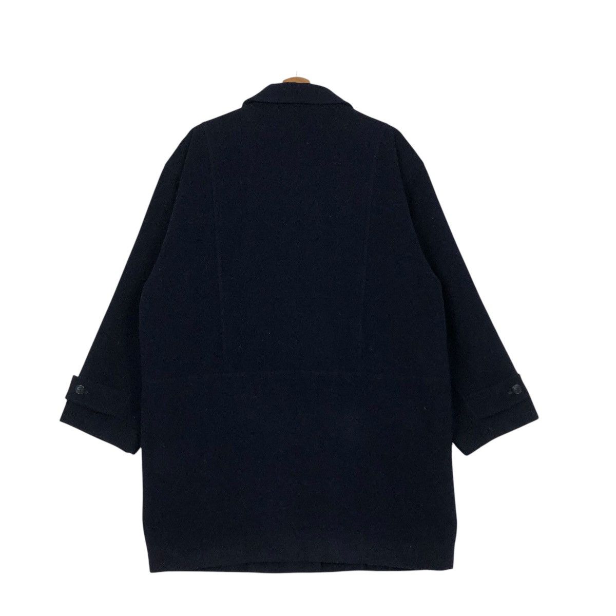 Japanese Brand 🔥RICH BLACK VINTAGE WOOL JACKET TRANS WORK ISSEY MIYAKE Size US M / EU 48-50 / 2 - 11 Thumbnail