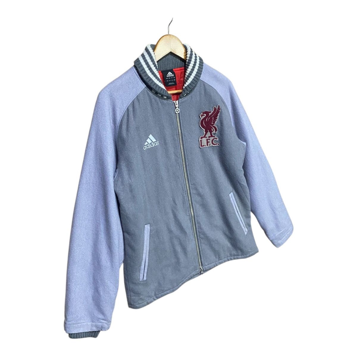 Adidas Liverpool Varsity Jacket Size US L / EU 52-54 / 3 - 2 Thumbnail