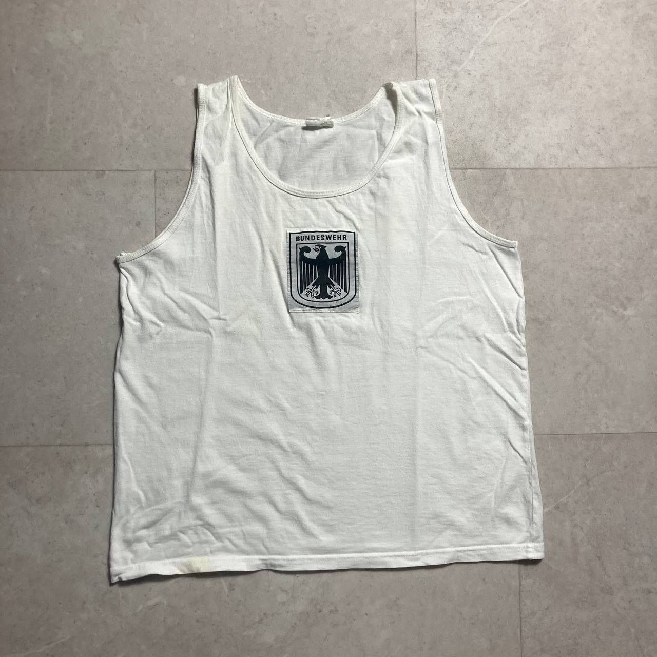 Vintage Vintage Bundeswehr Training Military Boxy Tank Top Size US M / EU 48-50 / 2 - 1 Thumbnail