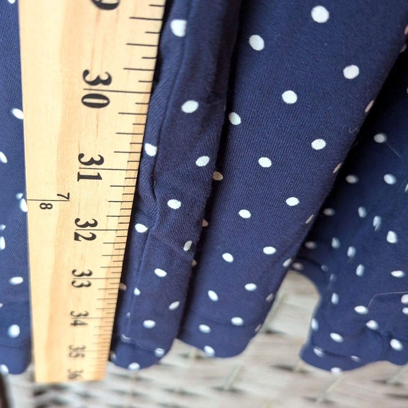 Old Navy Old Navy Womens Navy Blue White Polka Dot Sleeveless Swing Dress Sz M Nautical Shirt Dress Womens M Blue Polka Dot Casual Summer Genders: Womens Size M / US 6-8 / IT 42-44 - 6 Thumbnail