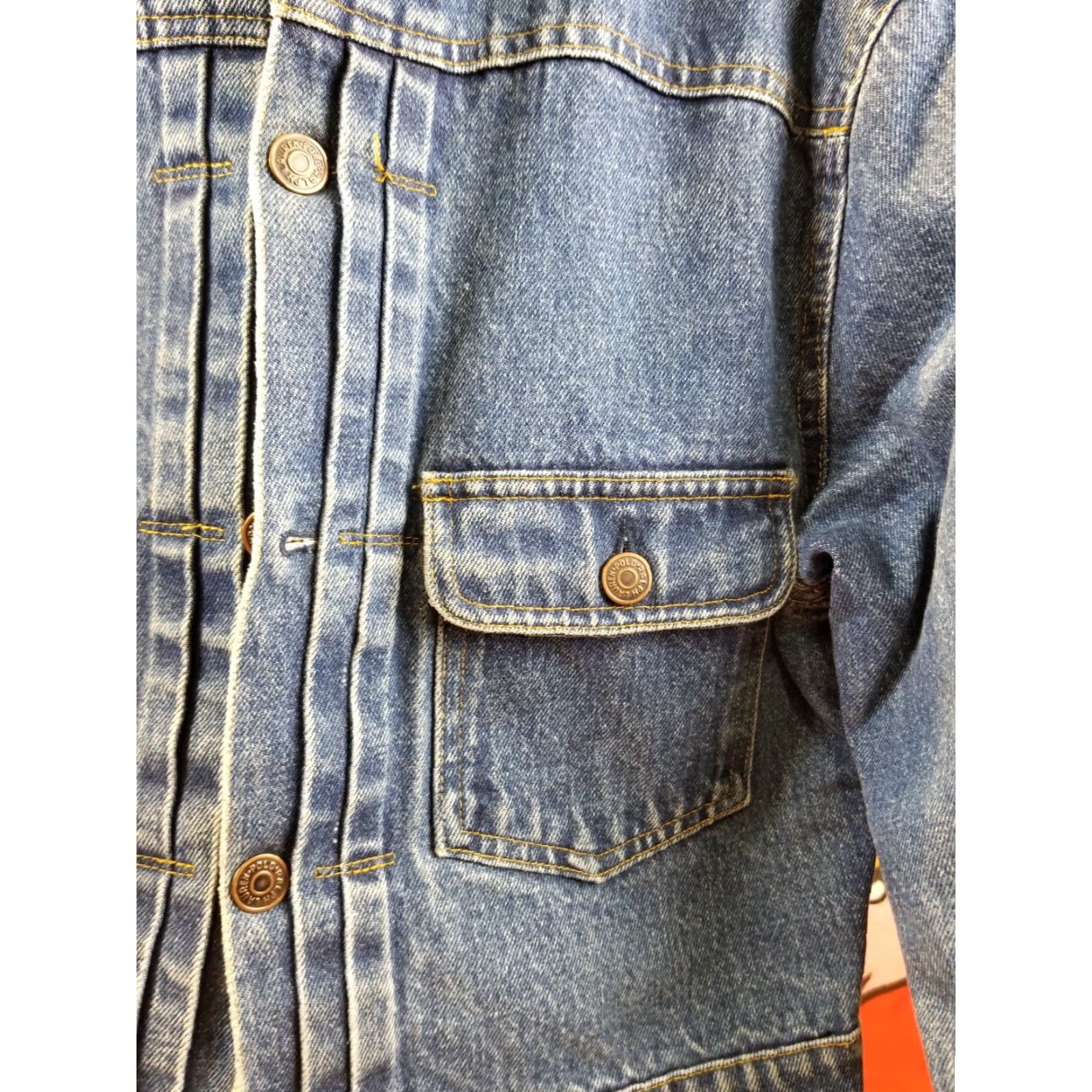 Polo Ralph Lauren VINTAGE Polo Ralph Lauren Denim Jacket Women’s 8 One Pocket Floral Lining 80's SZ L Blue Jacket Womens 8 Denim Pockets Classic Jacket Size L / US 10 / IT 46 - 2 Thumbnail