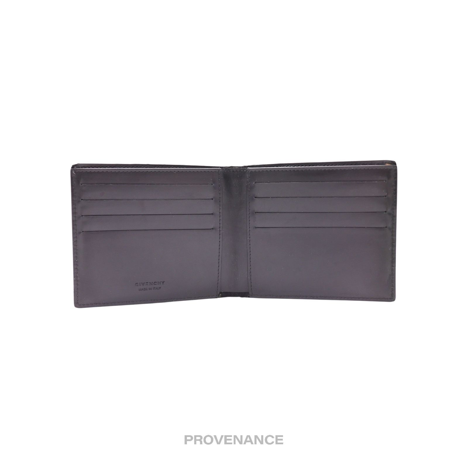 Givenchy 🔴 Givenchy Glow In The Dark 8CC Bifold Wallet - White Black Size ONE SIZE - 6 Thumbnail