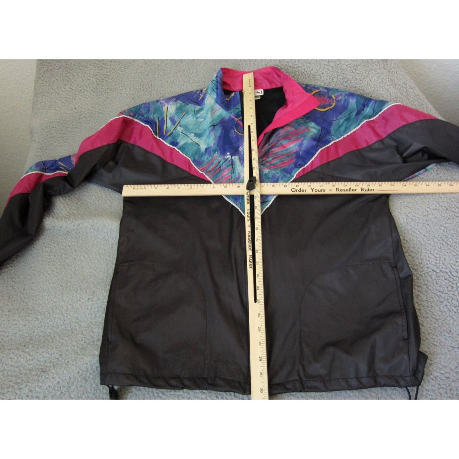 Reebok VINTAGE Reebok Jacket Womens L Black Blue Gore Windstopper Zip Size L / US 10 / IT 46 - 6 Thumbnail