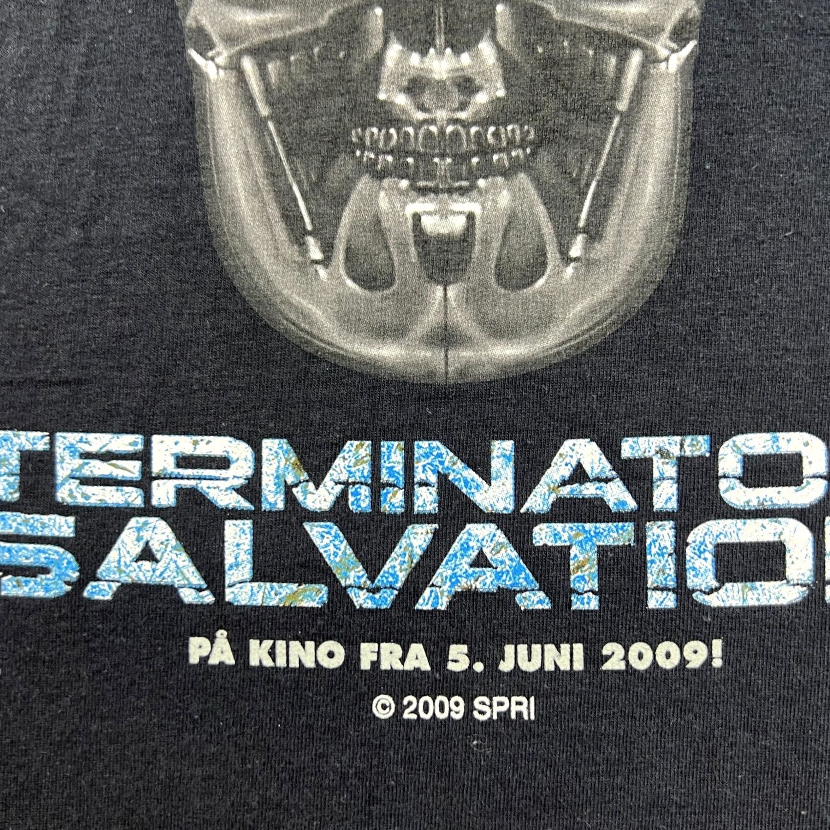 Gildan Terminator Salvation 2009 Movie Promo Mens Shirt Small Black Tee Gildan Size US S / EU 44-46 / 1 - 3 Thumbnail