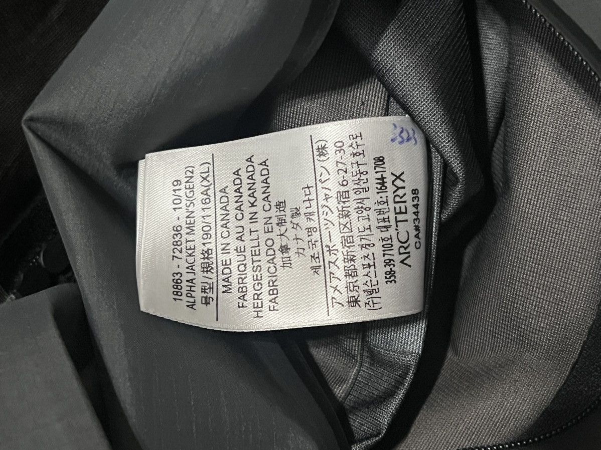 Arc'teryx ARC’TERYX LEAF MEN’S ALPHA JACKET (GEN 2) Size US XL / EU 56 / 4 - 10 Thumbnail