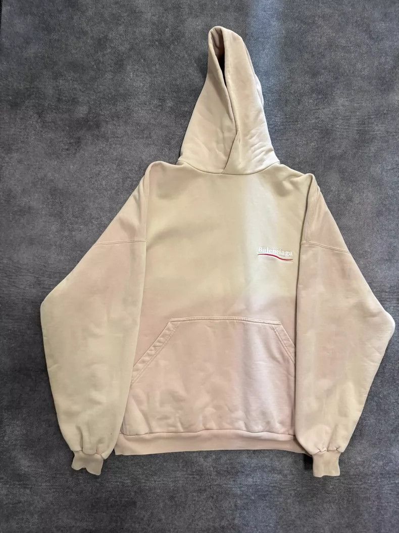 Balenciaga Balenciaga Letter Stripe Print Hoodie - dmc Size US XS / EU 42 / 0 - 1 Thumbnail