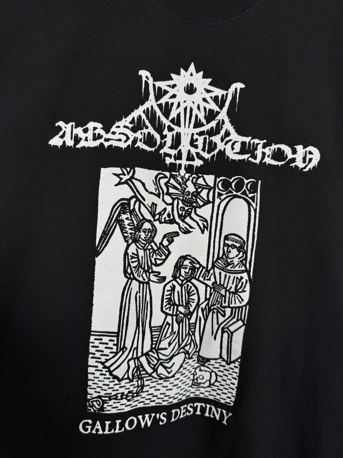 Vintage Gallows destiny black tee Avant Garde Size US M / EU 48-50 / 2 - 3 Thumbnail