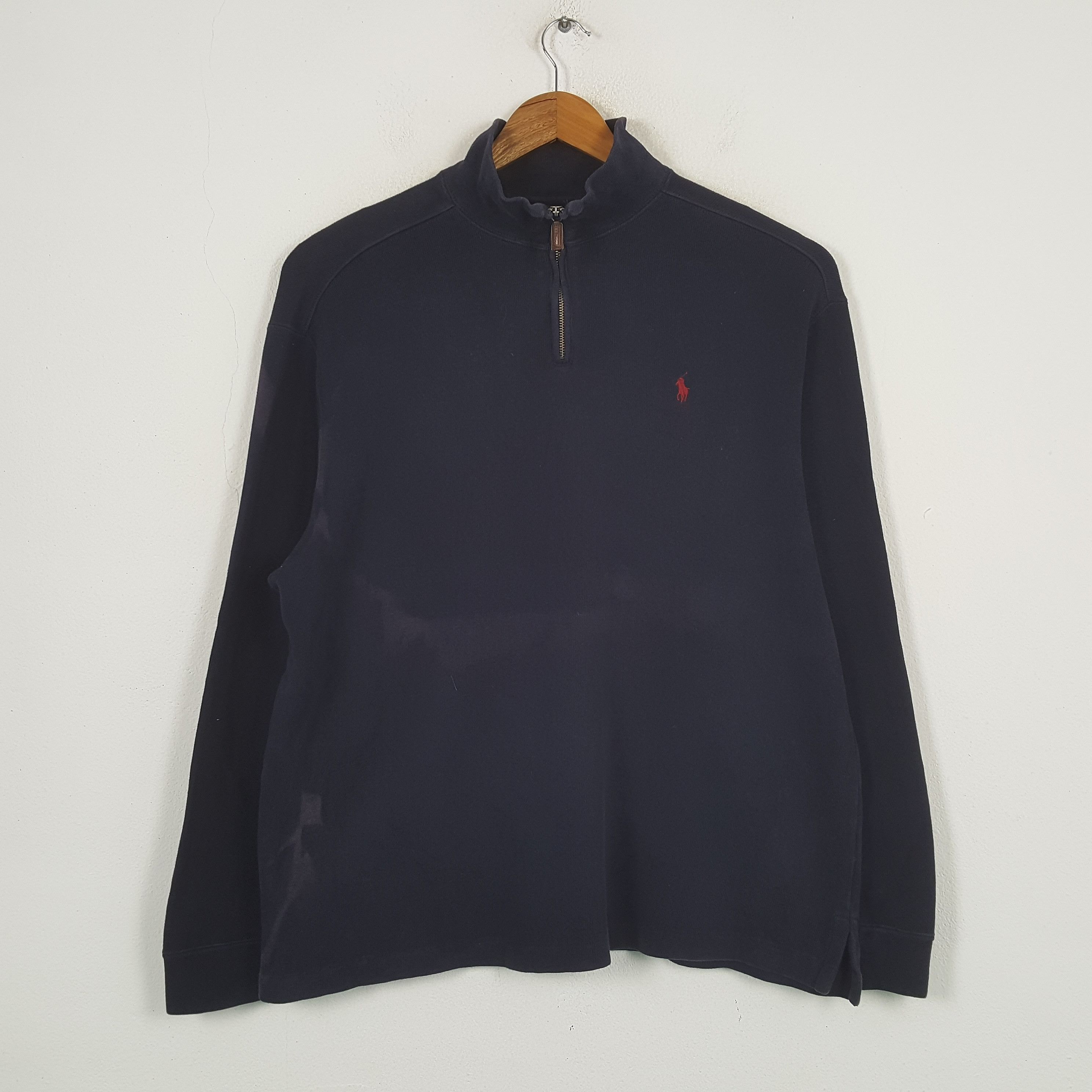 Polo Ralph Lauren × Vintage Vintage POLO by RALPH LAUREN Small Pony Sweatshirt C288N24 Size US XXL / EU 58 / 5 - 1 Thumbnail