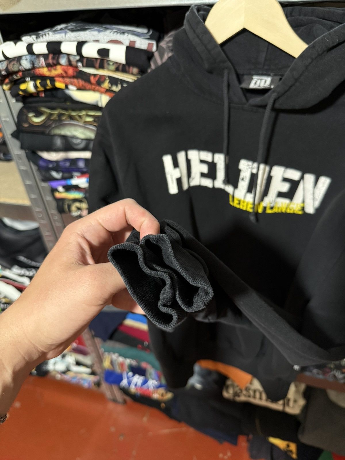 Band Tees Vintage 1995 Legenden Sterben Nie Böhse Onkelz Hoodie Size US S / EU 44-46 / 1 - 5 Thumbnail
