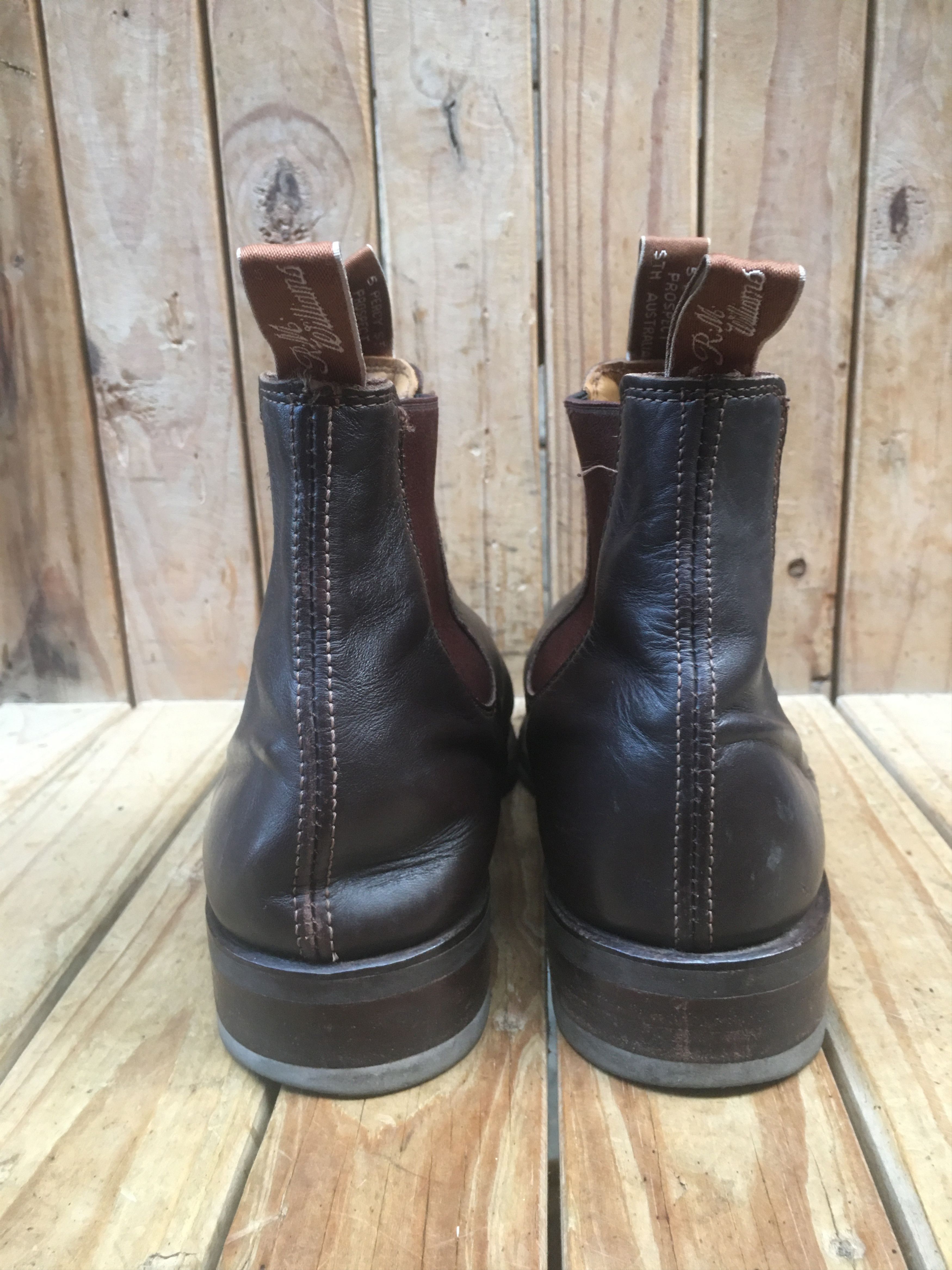 R.M. Williams R.M.Williams Brown leather Australian Men Boots Sz UK 10.5 H Size US 11.5 / EU 44-45 - 7 Thumbnail