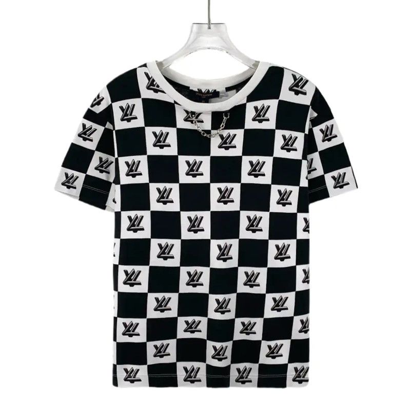 Louis Vuitton Louis Vuitton XS Black Cotton Ladies T-shirt 0089 Size XS / US 0-2 / IT 36-38 - 1 Thumbnail