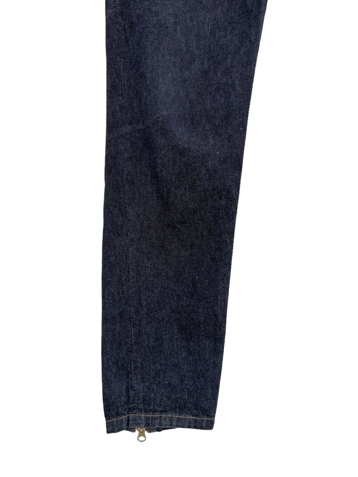 PPFM PPFM Zippable Back Zip Hem Skinny Denim Jeans Size US 30 / EU 46 - 8 Thumbnail