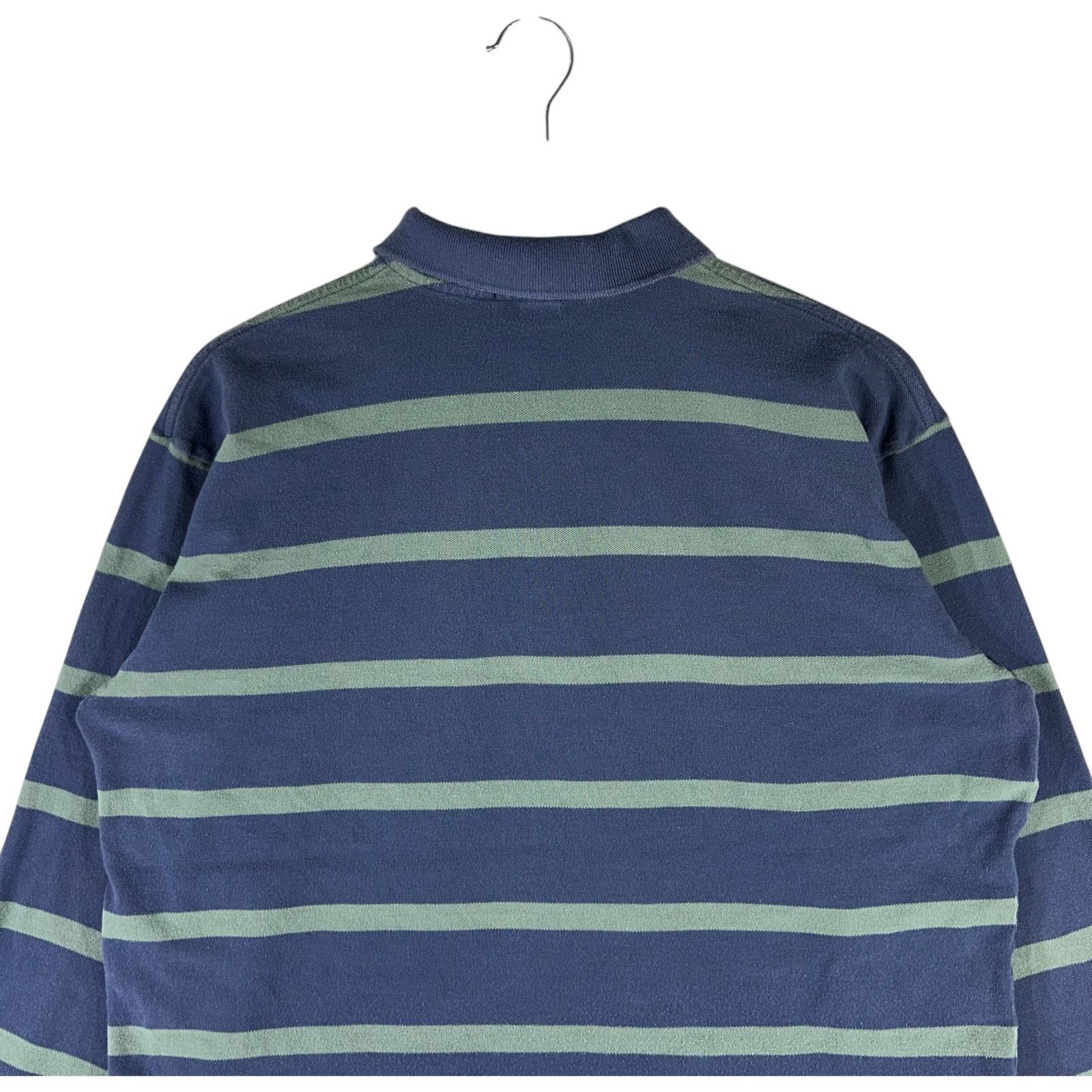 Polo Ralph Lauren Polo Ralph Lauren Striped Long Sleeve Polo Size US XL / EU 56 / 4 - 6 Thumbnail