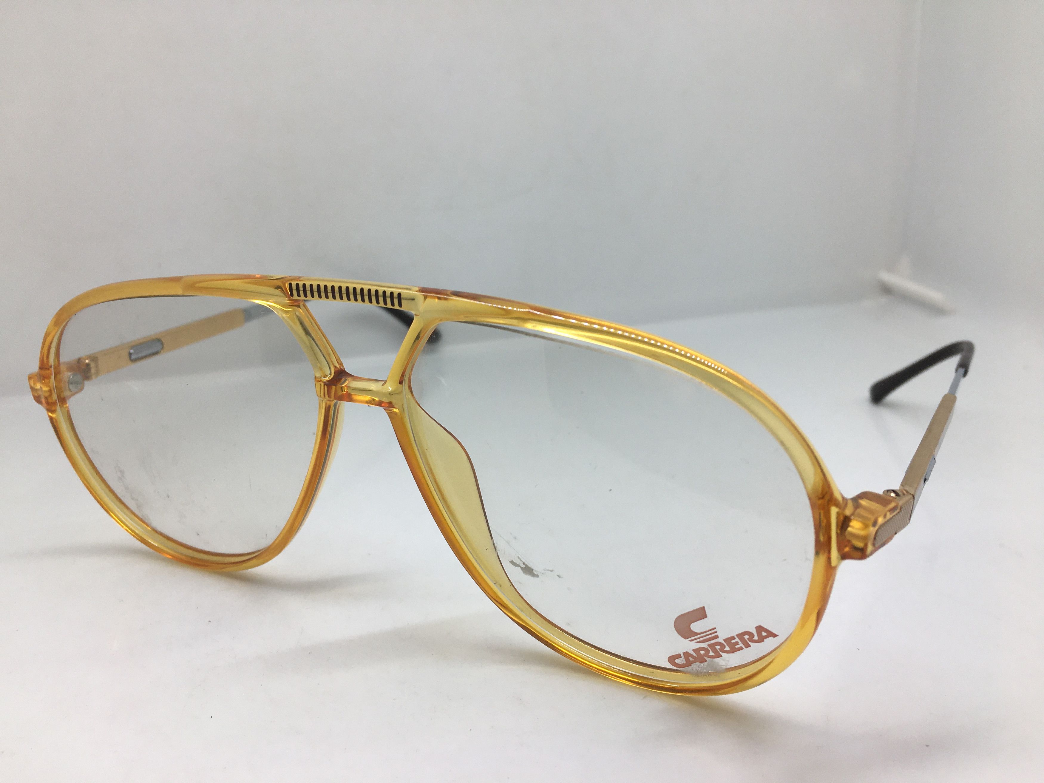 Carrera Vintage Carrera 5335 Optyl Aviator Eyeglasses Germany Frame Size ONE SIZE - 3 Thumbnail