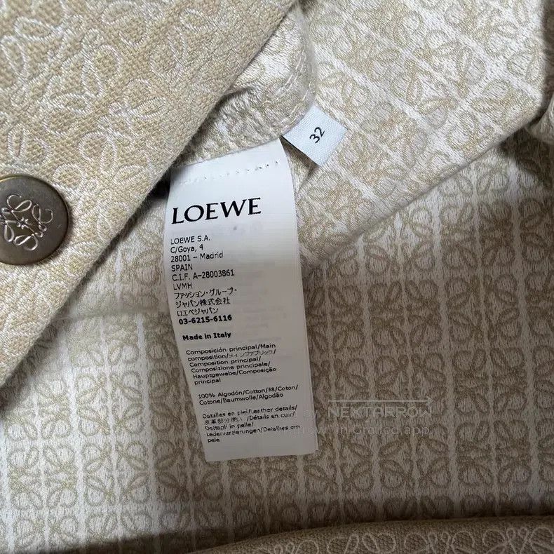 Loewe Loewe Classic Jacket Size 4XL / US 24-26 - 3 Thumbnail
