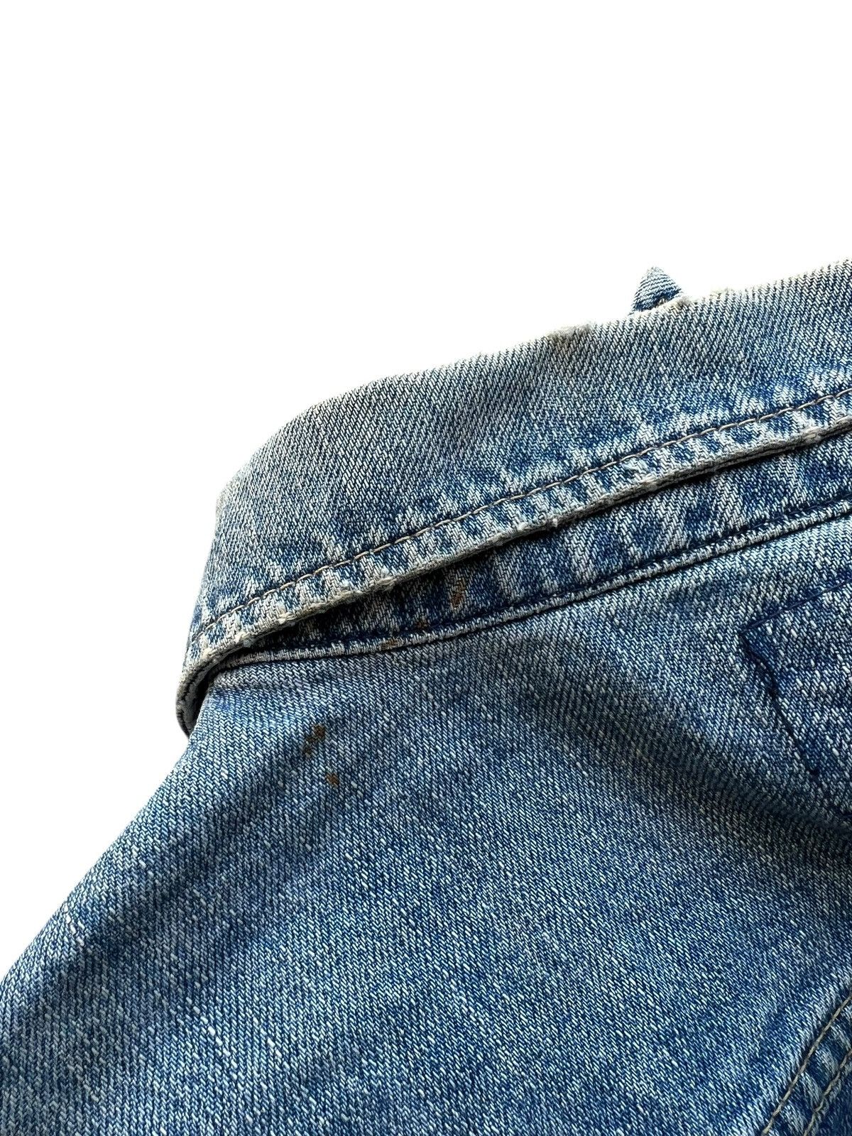 Lee Vintage Lee Riders Japan Back Painted Denim Trucker Jacket Size US L / EU 52-54 / 3 - 7 Thumbnail
