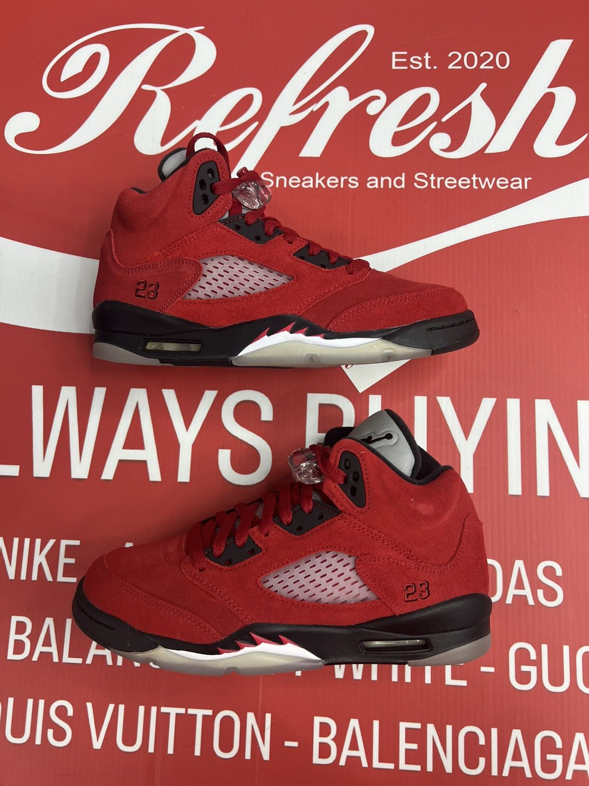Jordan Brand Air Jordan 5 Raging Bull Size 6.5y Size US 6.5 / EU 39-40 - 2 Thumbnail