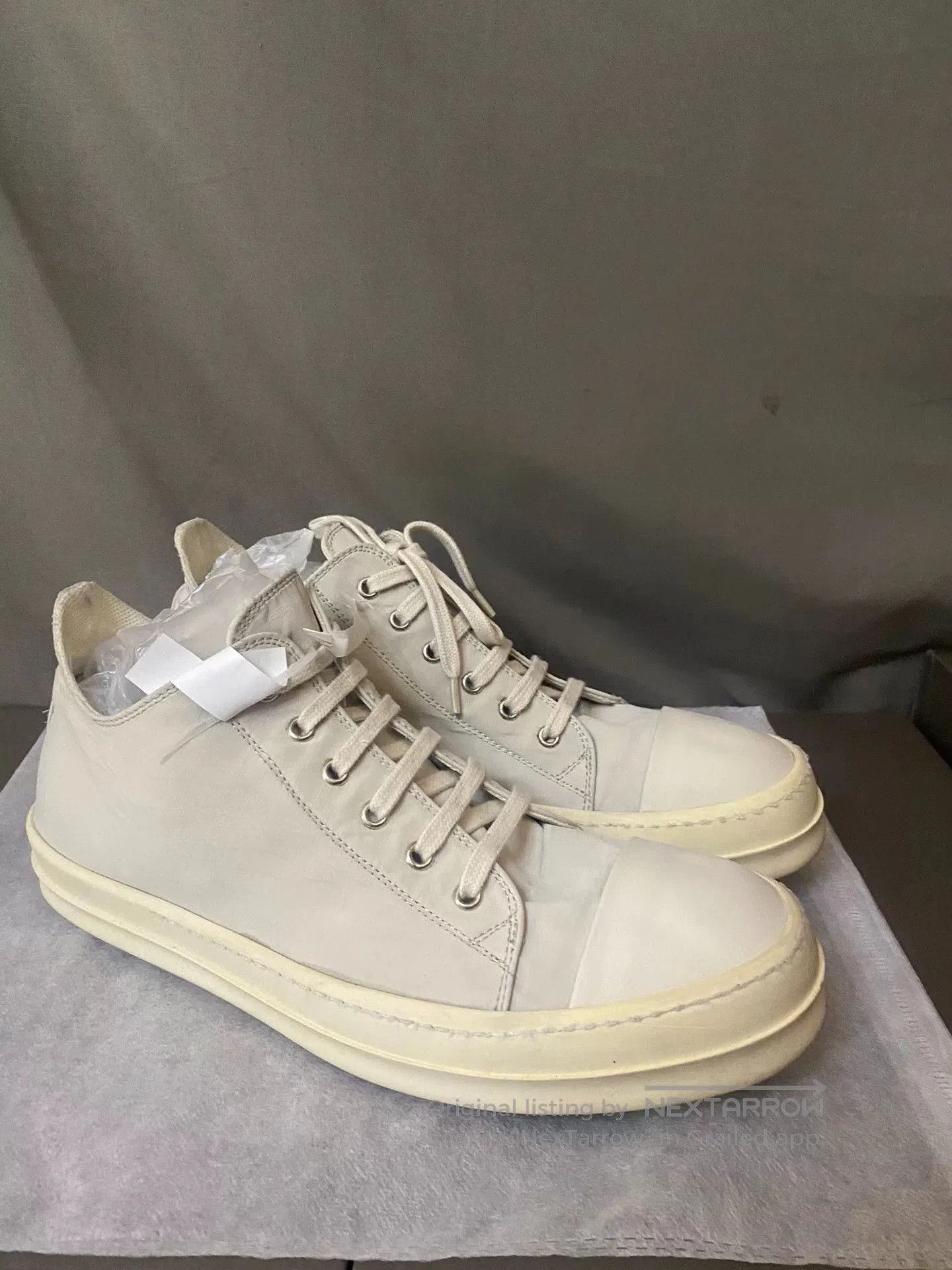 Rick Owens Rick Owens Low-Top Sneakers in Size 43. Size US 10 / EU 43 - 3 Thumbnail