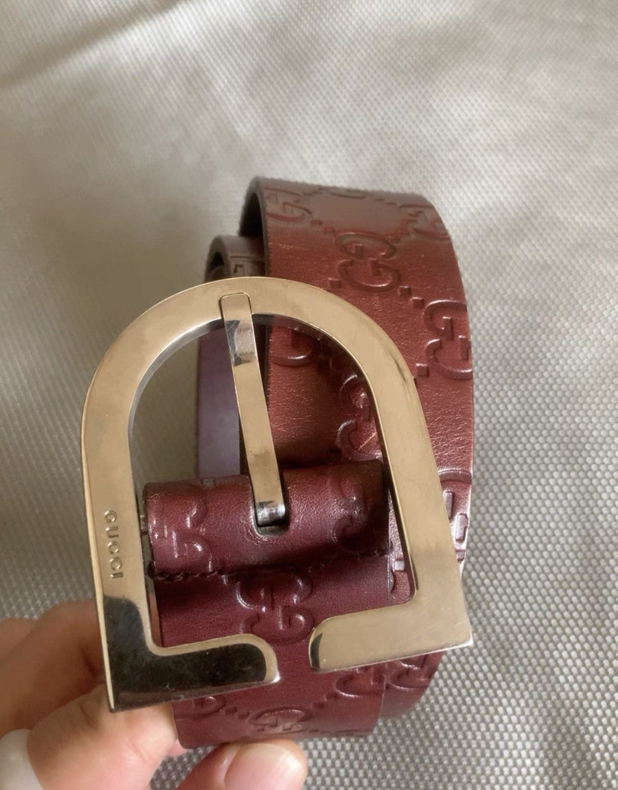 Gucci Gucci genuine leather belt K16 Size ONE SIZE - 9 Thumbnail