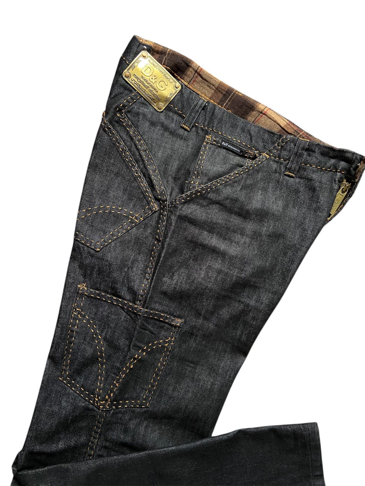Dolce & Gabbana Dolce & Gabbana baggy jeans rap cargo Size US 34 / EU 50 - 6 Thumbnail