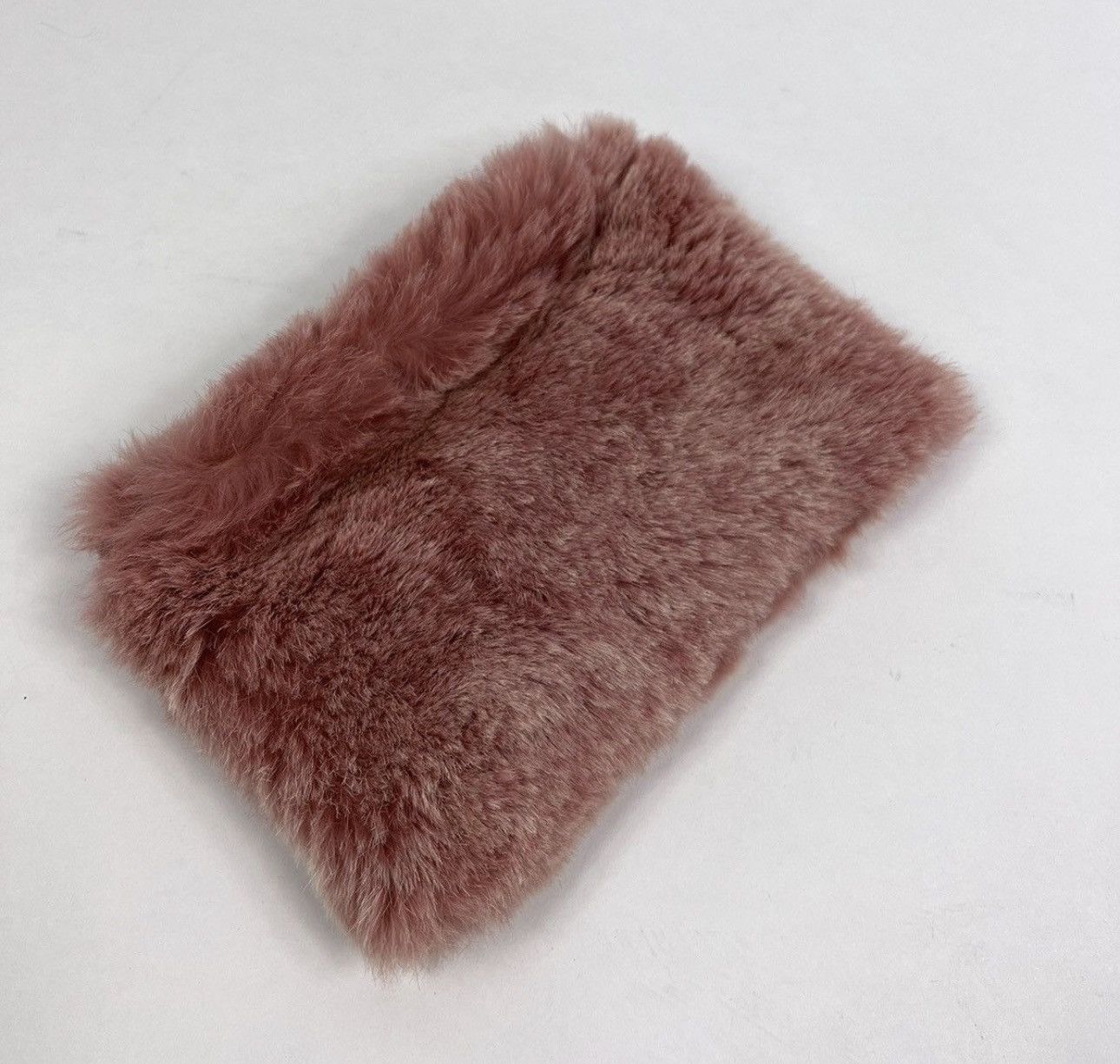Chrome Hearts SUPER SOFT FUR MINI PINK POUCH Size ONE SIZE - 7 Thumbnail