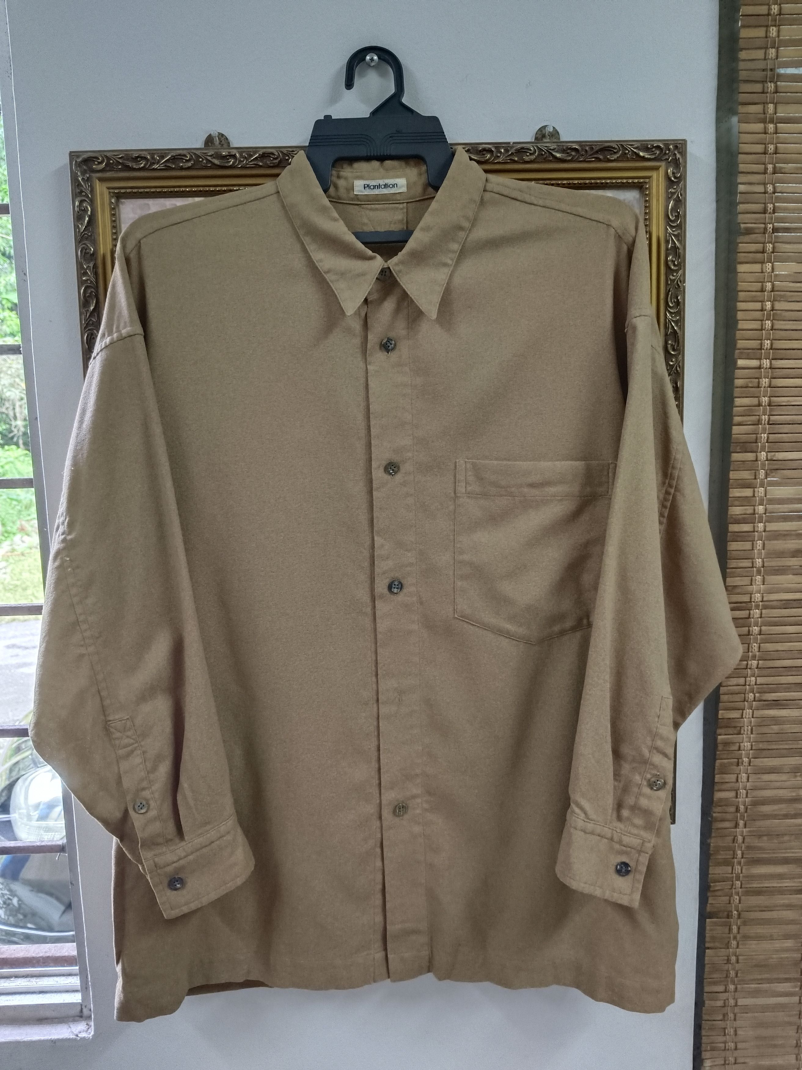 Issey Miyake ISSEY MIYAKI PLANTATION BAGGY SHIRT(BUTTON UP) Size US M / EU 48-50 / 2 - 1 Thumbnail