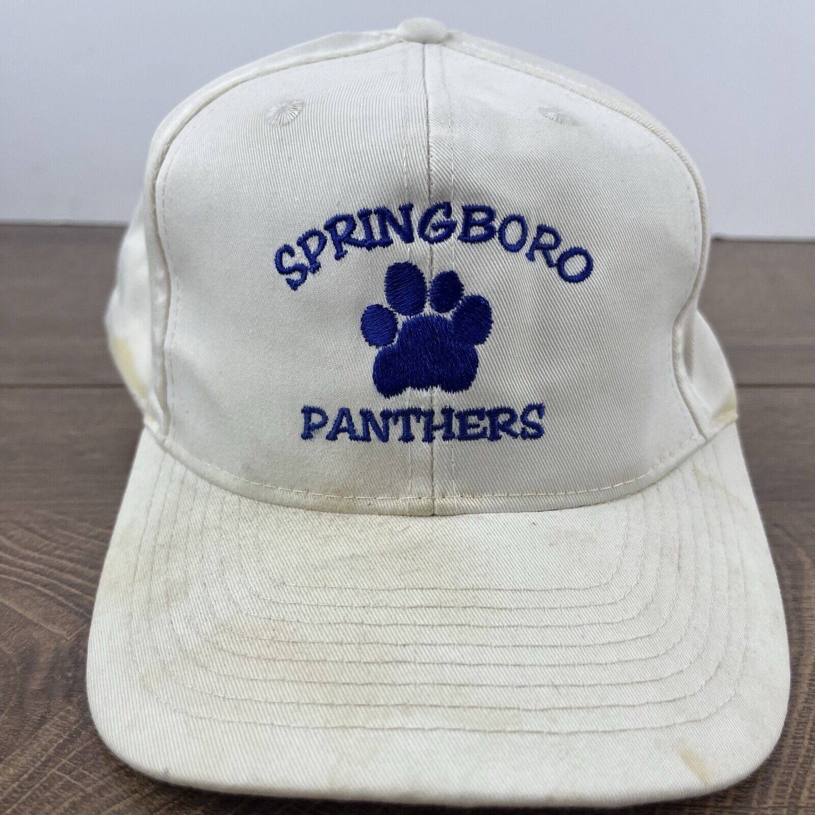 Other Springboro Panthers Hat White Cap Hat Springboro Adjustable Size ONE SIZE - 5 Thumbnail