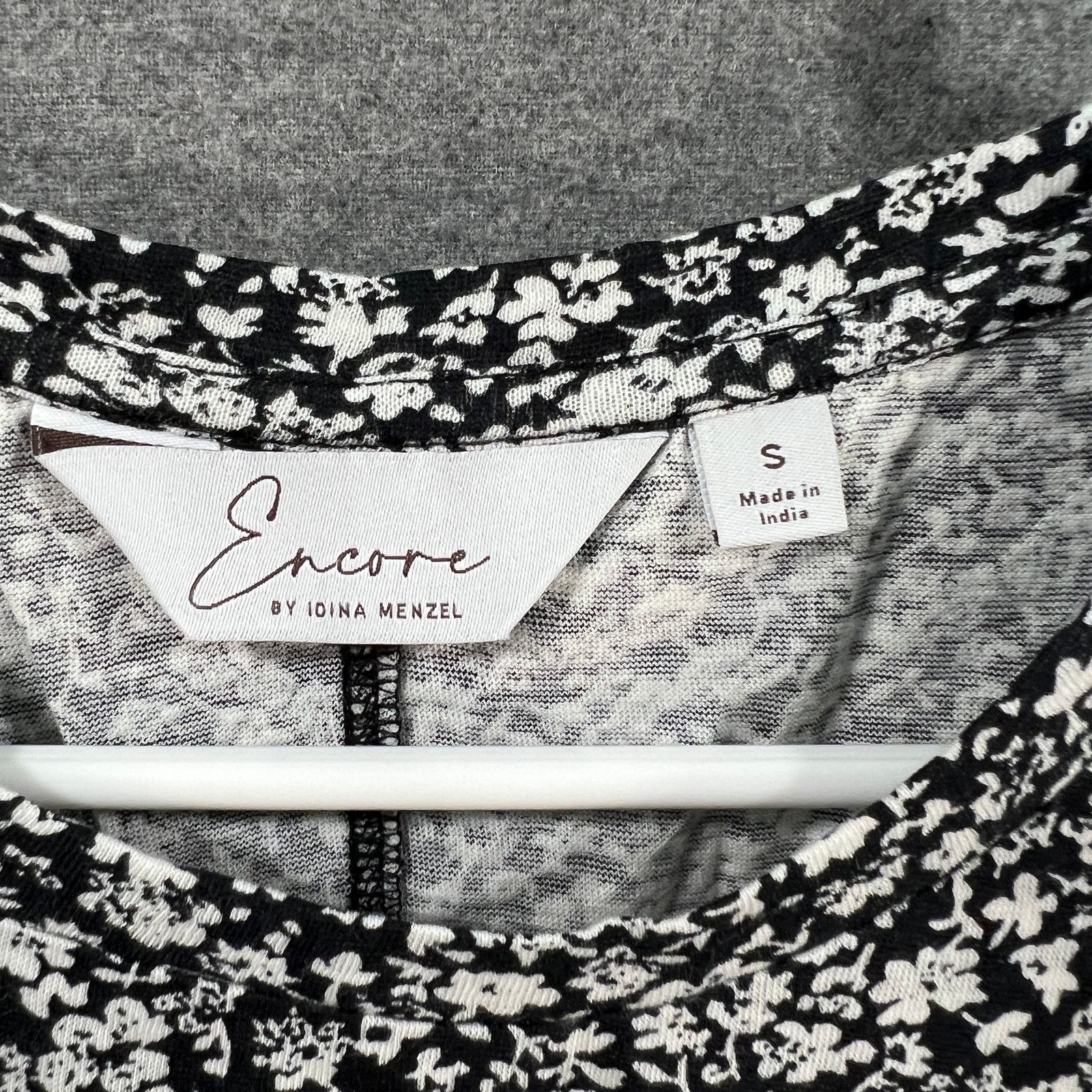 Other Encore by Idina Menzel Regular Easy Jersey Tee Dress Black Size S / US 4 / IT 40 - 3 Thumbnail