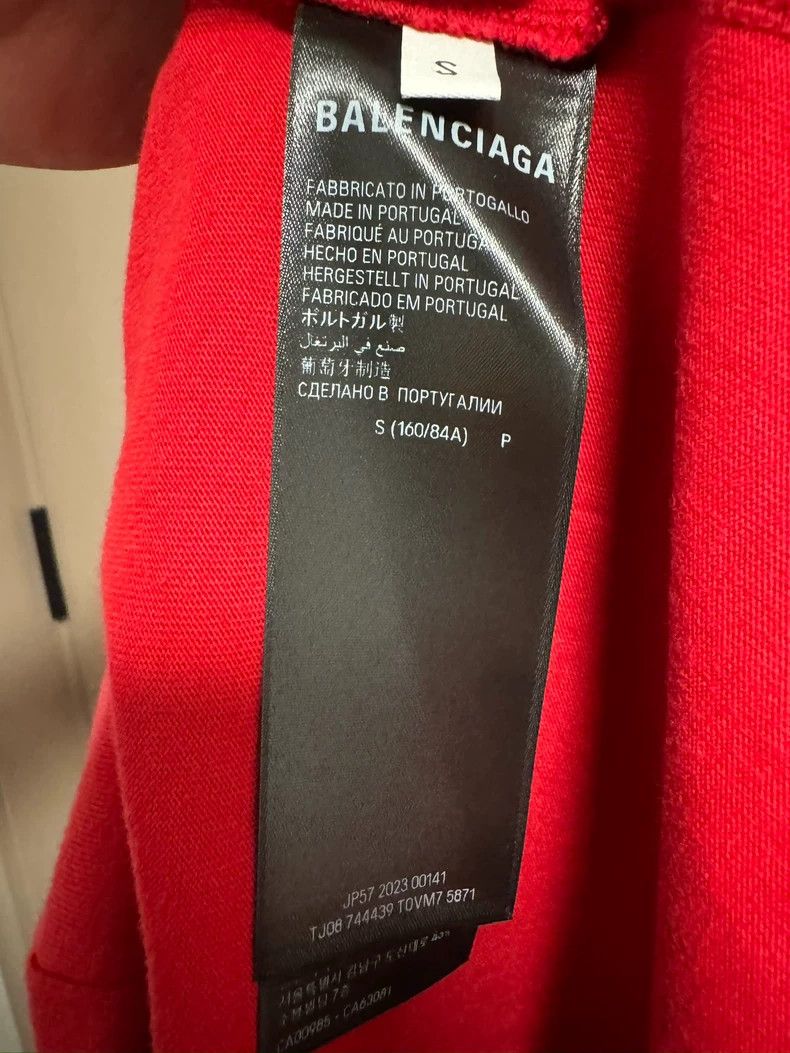 Balenciaga Balenciaga Valentine's Day Love Short Sleeve 2501-Nextarrow Size US S / EU 44-46 / 1 - 4 Thumbnail