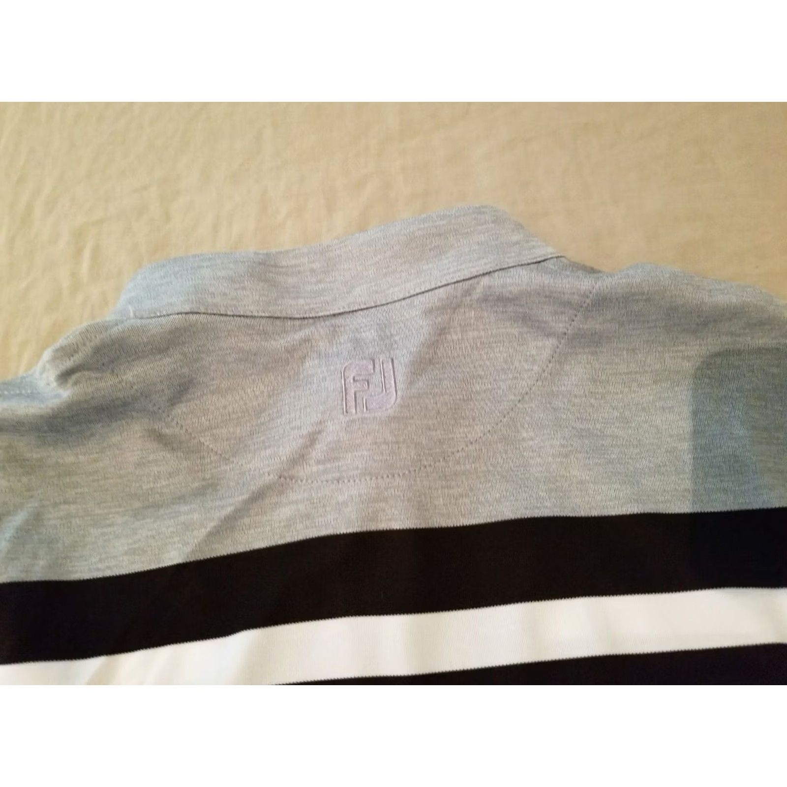 Footjoy FootJoy Womens Vest XL Black Gray Athletic Golf Shirt Size XL / US 12-14 / IT 48-50 - 6 Thumbnail