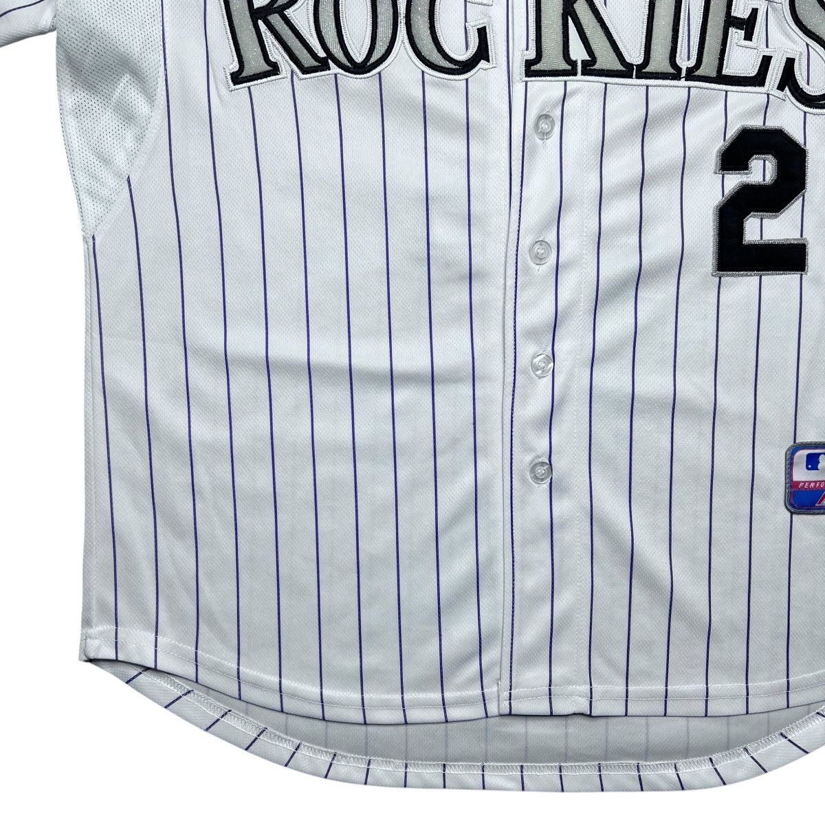 Majestic MLB Colorado Rockies Troy Tulowitzki Majestic Men’s Jersey Size US XL / EU 56 / 4 - 5 Thumbnail