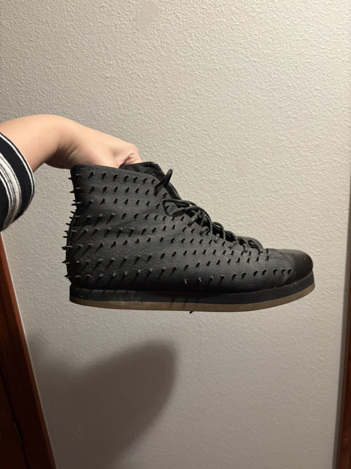 Other Black Studded Ankle Boots from ForFex Size US 9 / EU 42 - 1 Thumbnail