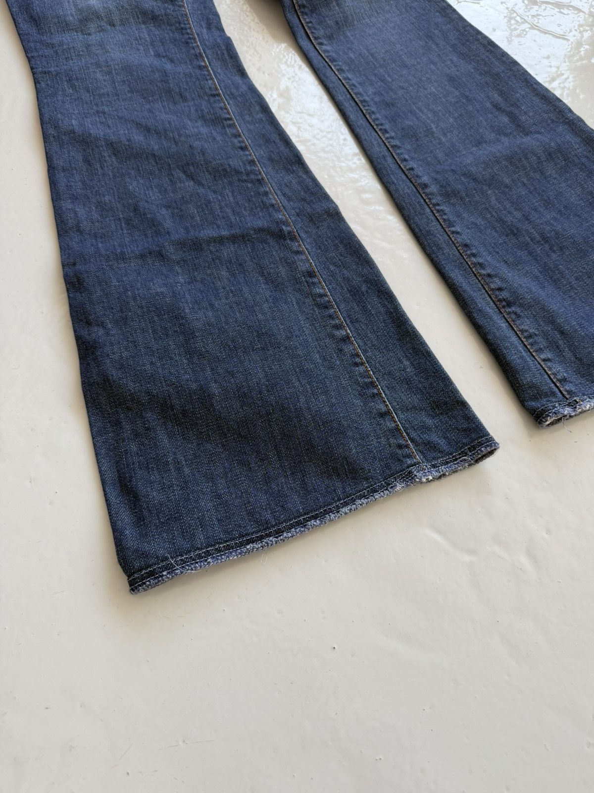 Dolce & Gabbana Y2k Dolce & Gabbana cutoff low waist flared denim Size 29" - 6 Thumbnail