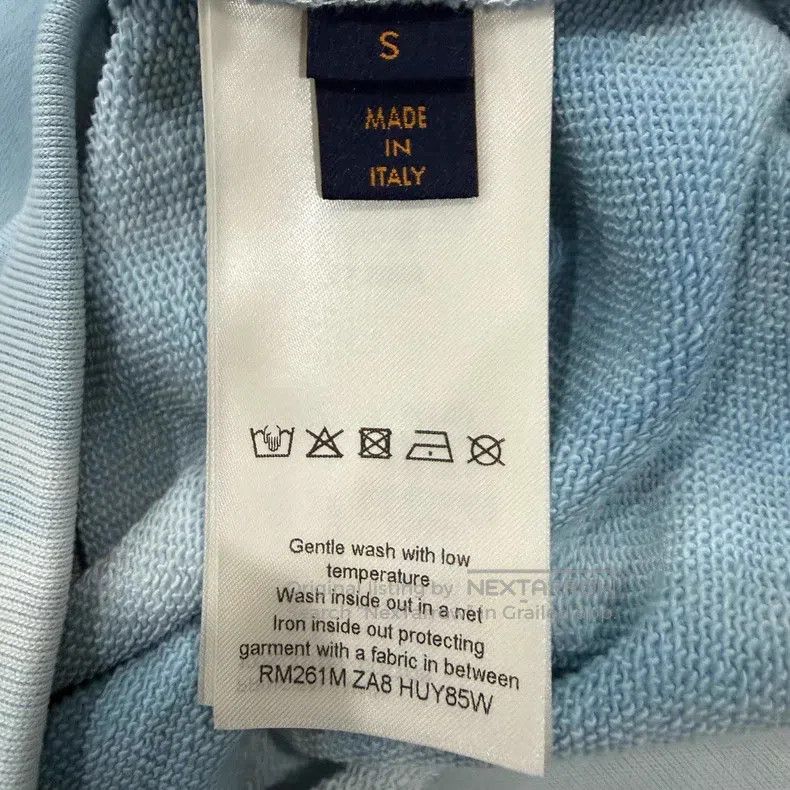 Louis Vuitton Louis Vuitton Sky blue smudged crew neck tie-dyed printed Size US S / EU 44-46 / 1 - 5 Thumbnail