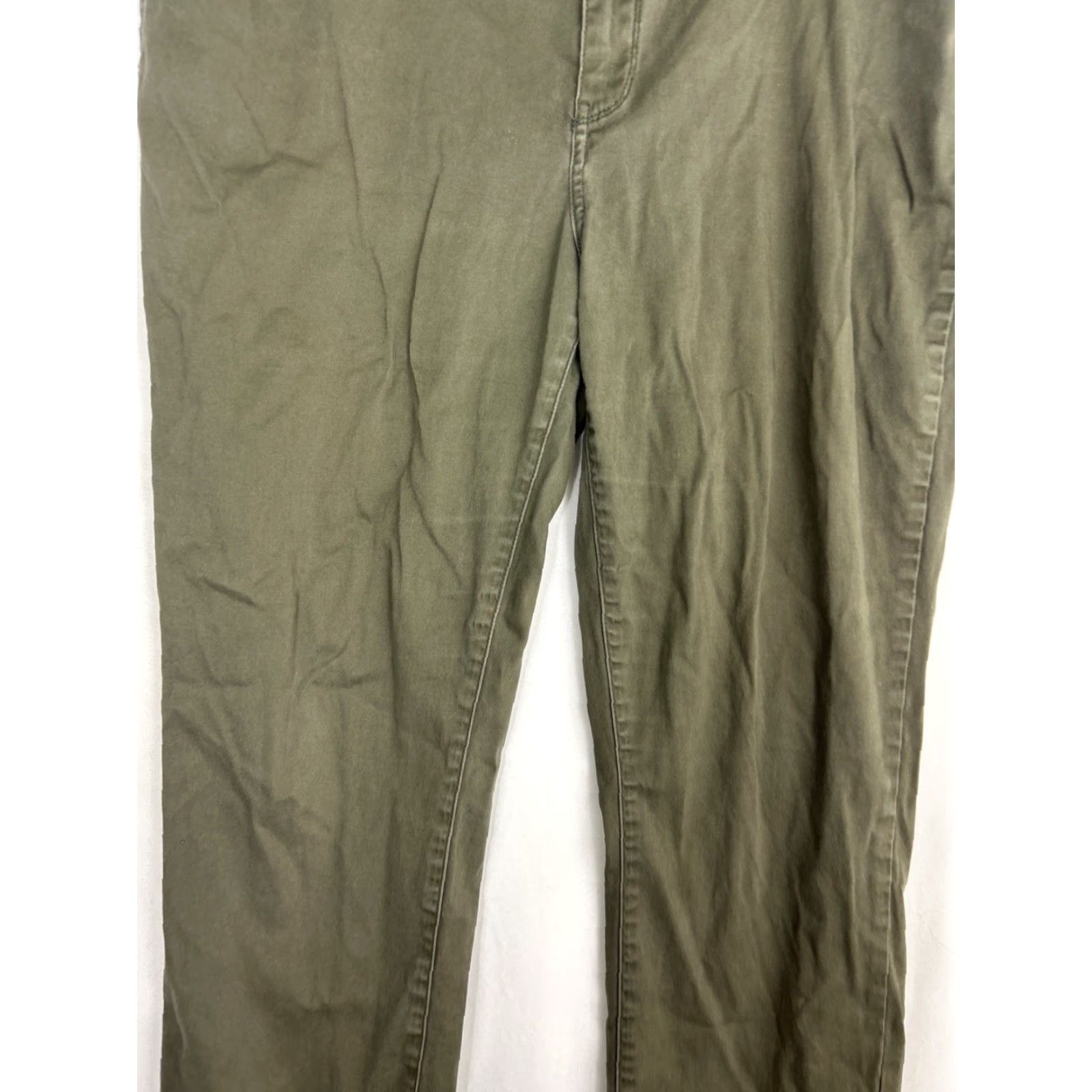 Buffalo David Bitton Buffalo David Bitton Daily Mid Skinny Ankle Stretch Green 36x26 Pants Size 25" / US 0 / IT 36 - 3 Thumbnail