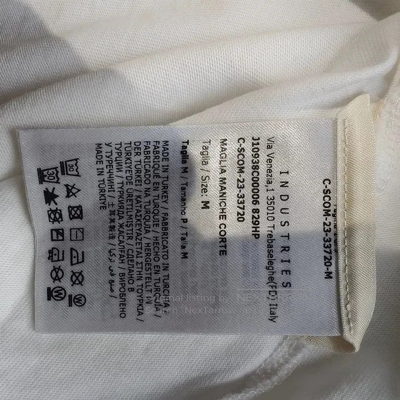 Moncler Moncler White Short Sleeve T. Size US M / EU 48-50 / 2 - 5 Thumbnail